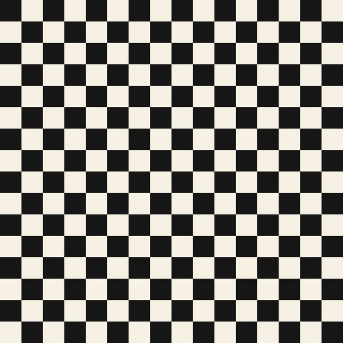Ichimatsu black and cream Japanese checkerboard pattern